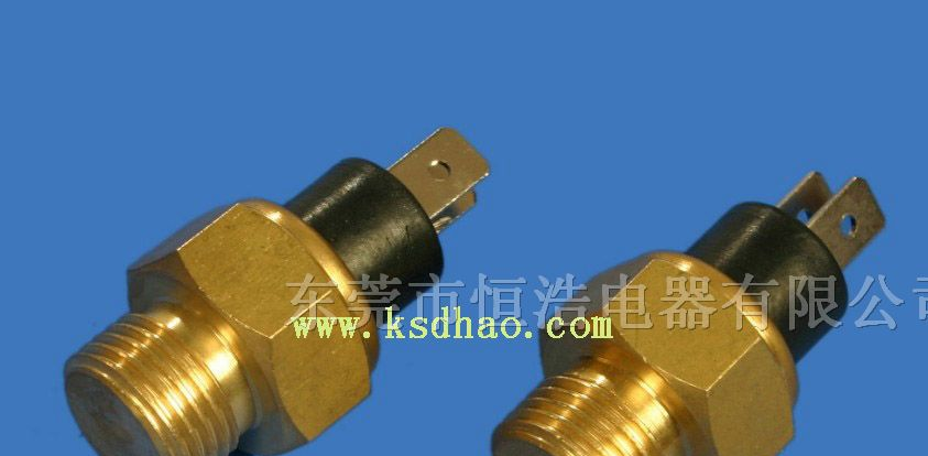 供应螺纹铜头热保护器，螺纹铜头温控开关