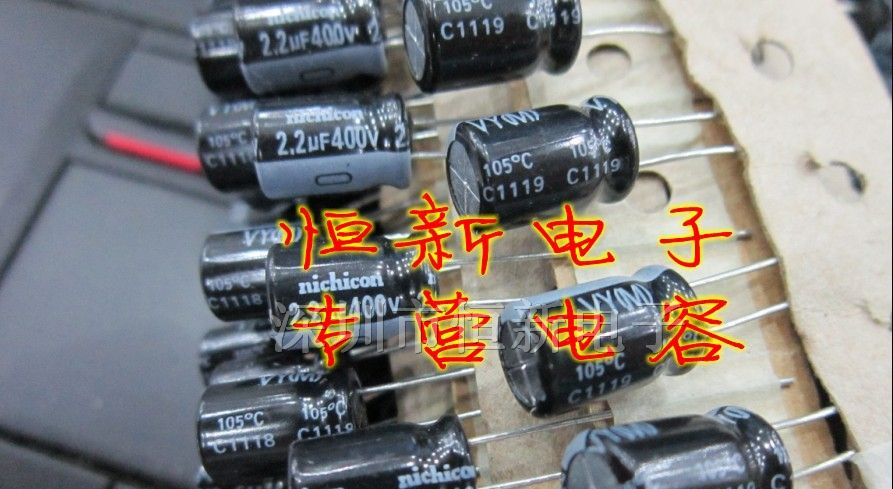 日本尼吉康铝电解电容 400V2.2UF 8X12VY系列