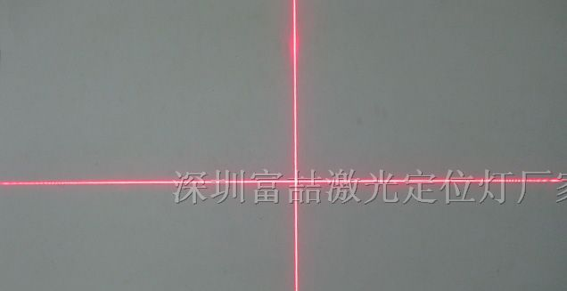供应100mw红光十字定位灯 超亮十字激光标线仪