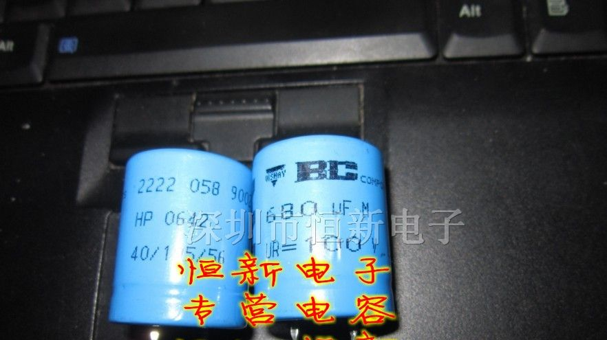 原装 BC VISHAY 铝电解电容 100V680UF 25X30