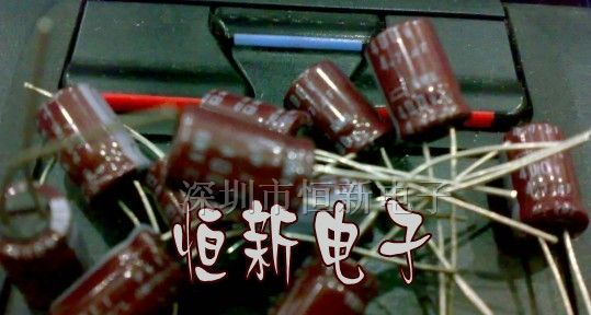 原装黑金刚电容 400V4.7UF 8X12 实图拍摄 KMQ系列