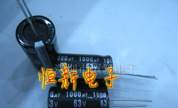 铝电解电容 63V1000UF 16X25 可直接拍 有现货 可散卖