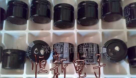 原装NICHICON铝电解电容450V100UF 30X25 LK系列