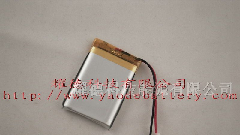 供应高容量软包3.7V700mAH383450聚合物锂离子电池