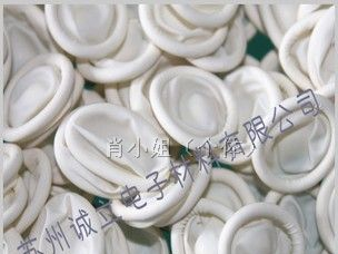 供应白色无粉净化手指套 防静电手指套