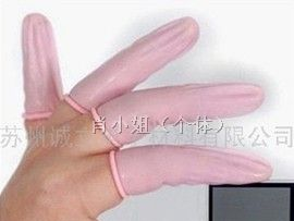 低价供应苏州粉红手指套 防静电手指套