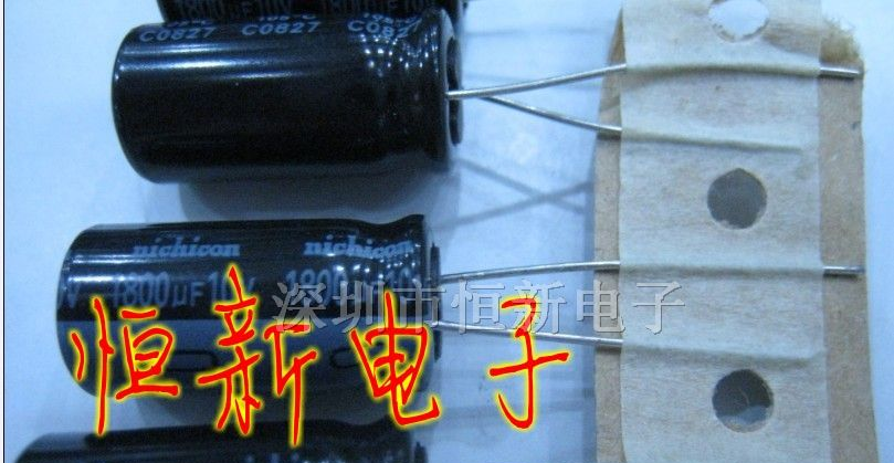 日本尼吉康电容 10V1800UF 10X20 HM系列 高纹波