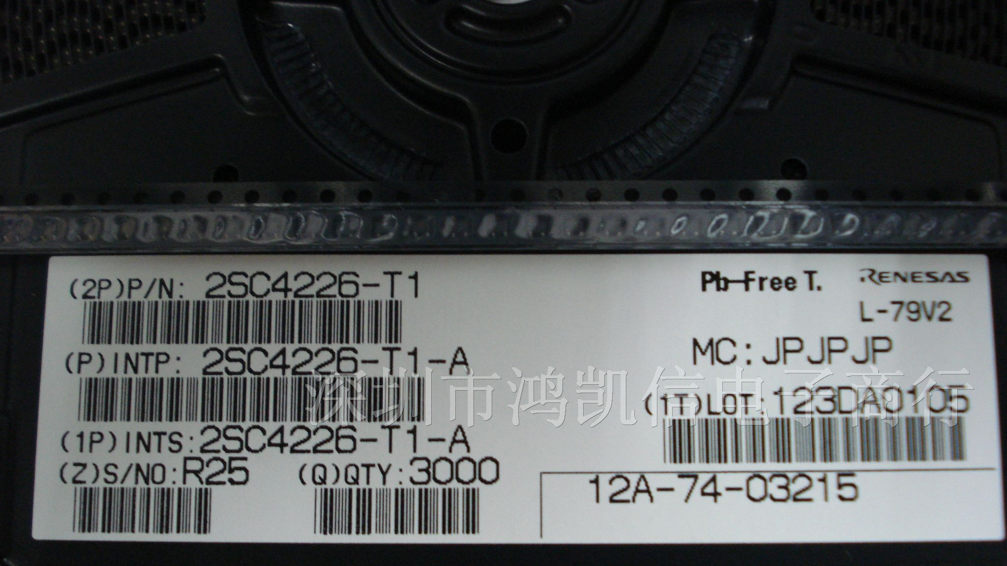 供应NEC 高频低噪声放大NPN三极管2SC4226-T1B/R24