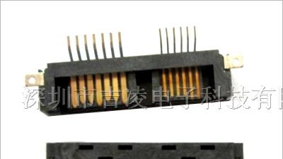 供应SATA 7+6P 公座SMT 连接器