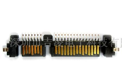 供应SATA 7+15P公座沉板式连接器