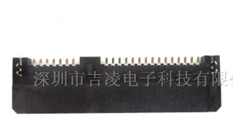 SATA 7+15P母座沉板式SMT H=4.0