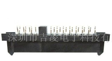 供应SATA 7+15P母座夹板式1.6带固定夹 连接器