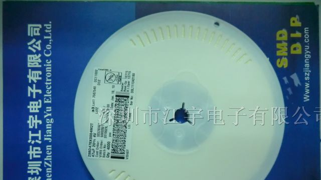 供应VISHAY钽电容 298D476X0004M2T/0603 47uf 4v