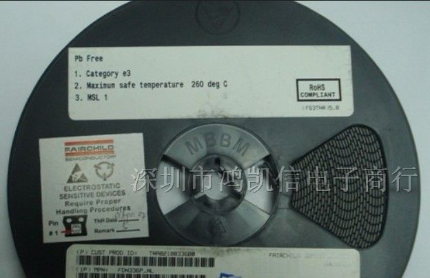 供应FAIRCHILD P沟道2.5V功率场效应管FDN336P/336