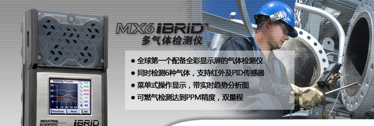 英思科MX6 六合一复合气体检测仪