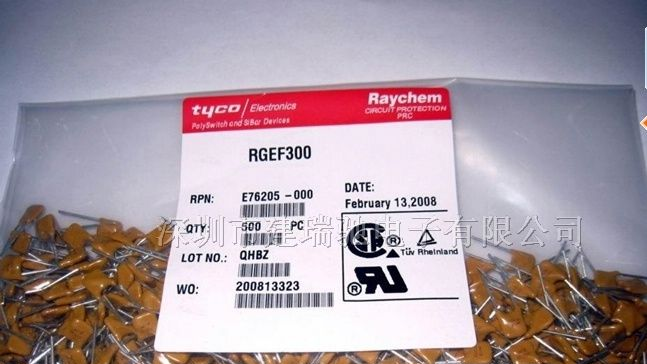 供应插件自恢复保险丝TYCO/RAYCHEM，16V