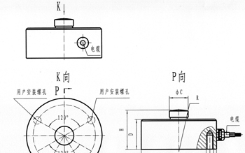 供应ZRN610膜盒式称重传感器