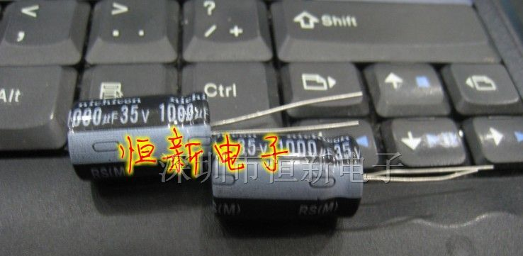 国产优质铝电解电容 35V1000UF 13X20/10X20 质量保证
