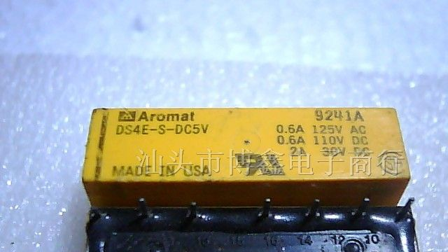 供应拆机松下 DS4E-S-DC5V 四开四闭继电器