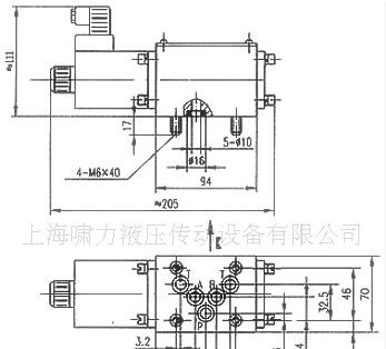 24EH-H6B-T电磁换向阀*压力31.5MPa
