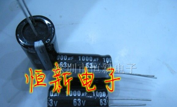 铝电解电容 63V1000UF 16X25 可直接拍 有现货可散卖