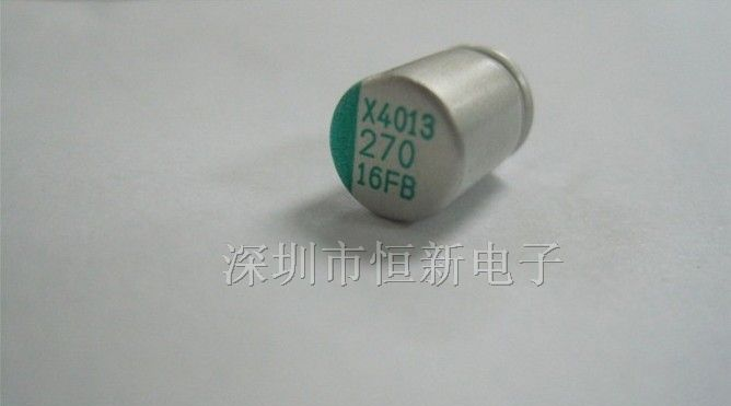 进口固态电解电容 16V470UF  8X12 短脚
