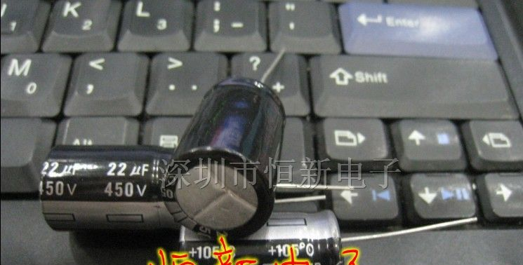 优质铝电解电容松下 450V22UF 16X25 实图拍摄 现货