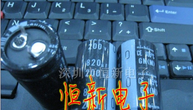 原装NICHICON 铝电解电容 200V820UF 22X45 GN系列