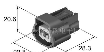 供应汽车连接器/胶壳/端子6189-0777住友SWS2芯连接器
