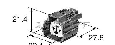 供应汽车连接器/胶壳/端子6189-0129住友SWS2芯连接器