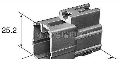 供应汽车连接器/胶壳/端子6098-1851住友4芯汽车连接器