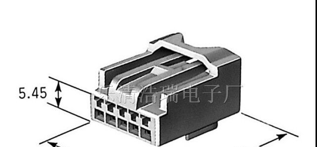 供应汽车连接器/胶壳/端子7283-5830矢崎5芯连接器