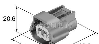 供应汽车连接器/端子/插件6189-0772住友2芯护套SWS