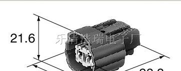 供应汽车连接器/端子/插件6189-0552住友2芯护套SWS