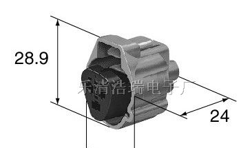 供应汽车连接器/端子/插件6189-0179住友5芯护套SWS