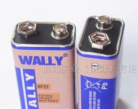 供应无线麦克风专用电池，9V电池，6F229V碳性电池