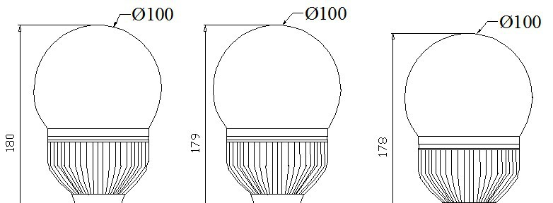供应10WLED球泡灯/LED灯具/LED装饰灯