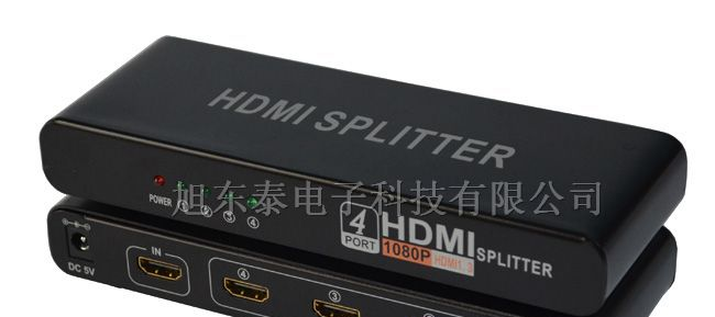 供应4口HDMI分配器一进八出厂家直销拼接专用