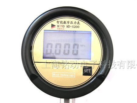 供应电池供电数显压力表，数显表