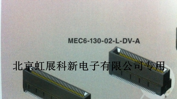 Samtec连接器MEC6-110/120/130/140/150/160/170-02-L
