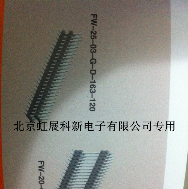 Samtec连接器FW-02/10/14/20/30/40/50-03/05-L/F-D