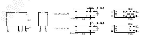 供应5A大功率继电器TRI-24VDC-SD-2ALM