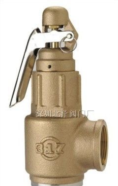 供应龙岗黄铜丝口安全阀，日本阀天黄铜蒸汽安全阀