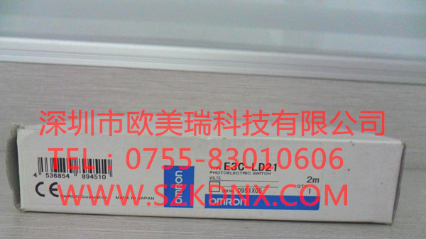 供应欧姆龙激光式传感器E3C-LR11 适量存货