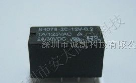 供应福特继电器N4078-2C-12V-0.2