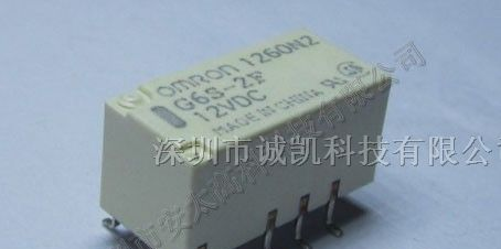 供应欧姆龙继电器G6S-2F-DC12V