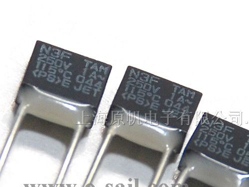 供应田村N3F温度保险丝TAMURA 115度 1A 250V