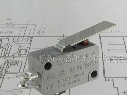 环保深圳微动开关 KW3A-16Z3B-E200 耐高温T125度16A