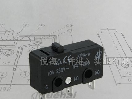 供应KW4A-AZ0GF200系列微动开关 TUV UL认证　电木材质