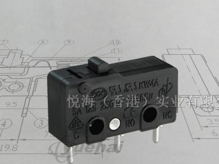供应KW4A-Z0F200系列微动开关 TUV UL认证　电木材质
